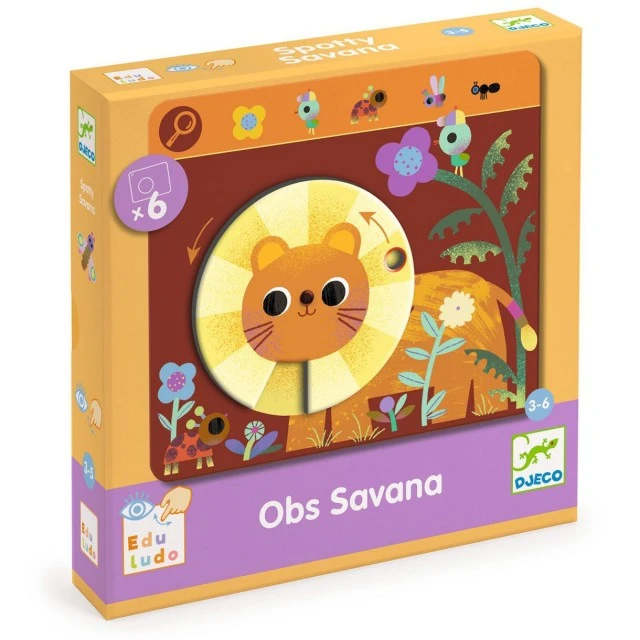 Savannah seek and find game