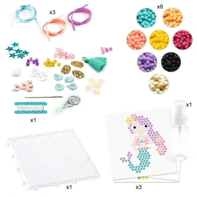 Make sea charm charms with beads