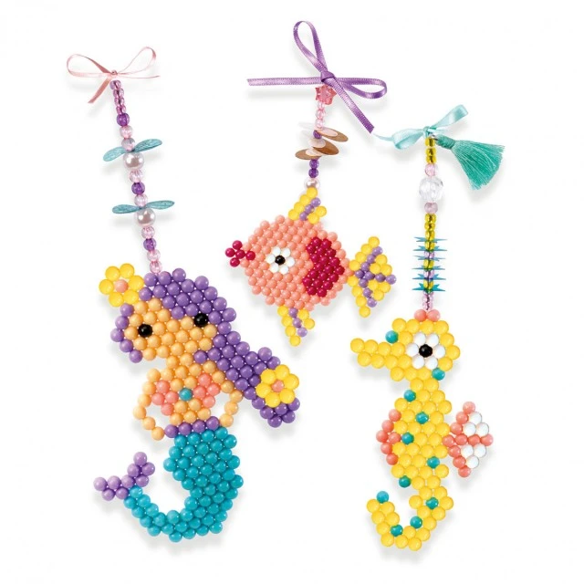 Make sea charm charms with beads