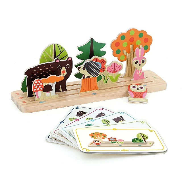 Logic game build your own forest designed by Ingella P. Arrhenius