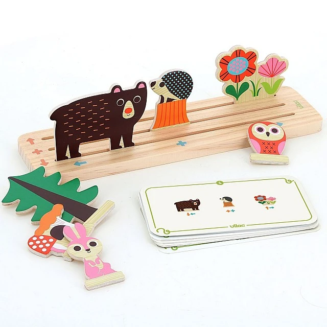 Logic game build your own forest designed by Ingella P. Arrhenius