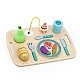 Activity toy feeding tray