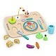 Activity toy feeding tray