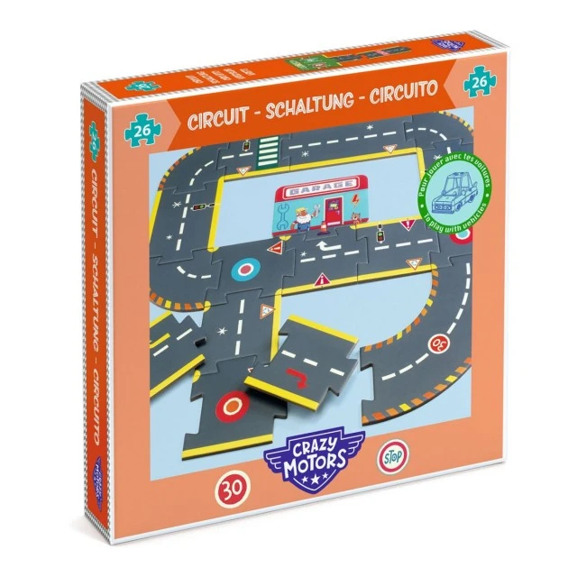 Пъзел гигант вселената на Crazy motors