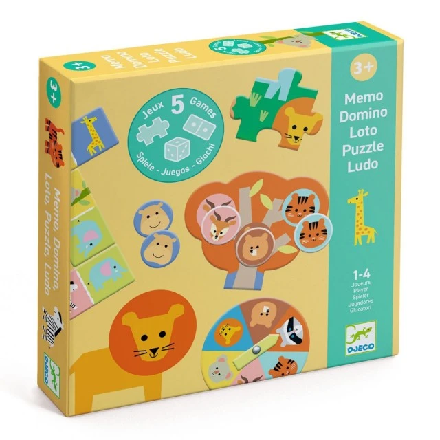 5 образователни игри диви животни
