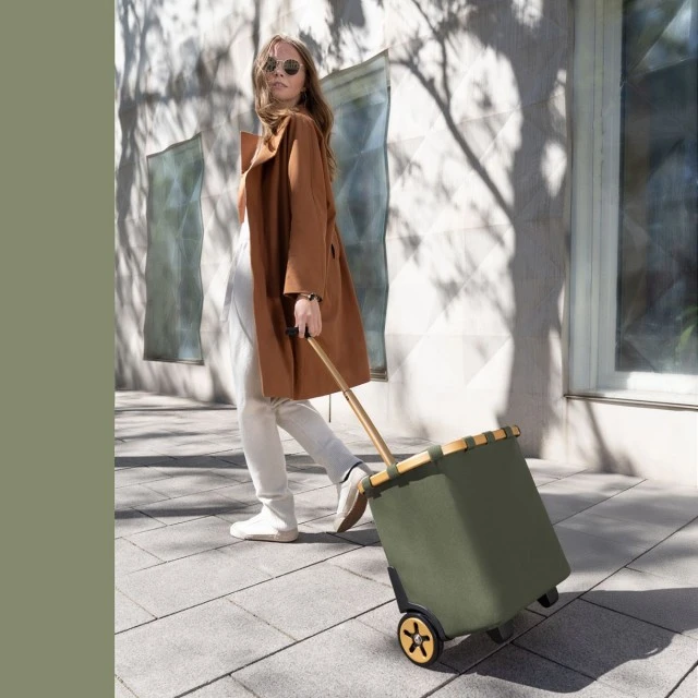 Количка за пазар Carrycruiser Цвят тъмно зелено