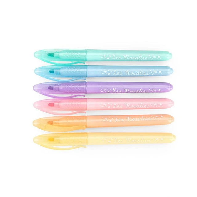 Felt-tip pens pastel colors 6pcs.