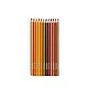 Pencils 12 colors with 3 coloring cards