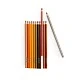 Pencils 12 colors with 3 coloring cards