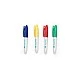 Mini silicone coloring set with 4 markers