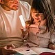 Children's lamp with magnetic stand Unicorn motif