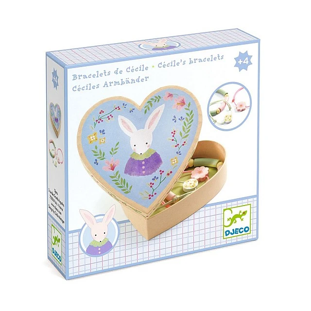 Exquisite box with 3 Cecil’s heart bracelets