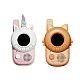 Children's walkie talkie 2PCS. Unicorn fox motif