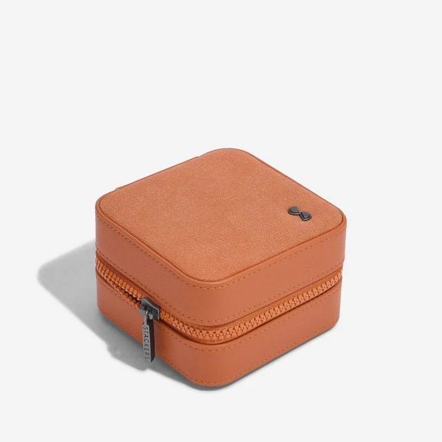 Watch and jewelry box Color orange