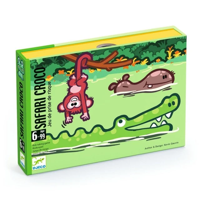 Crocodile Safari Card Game