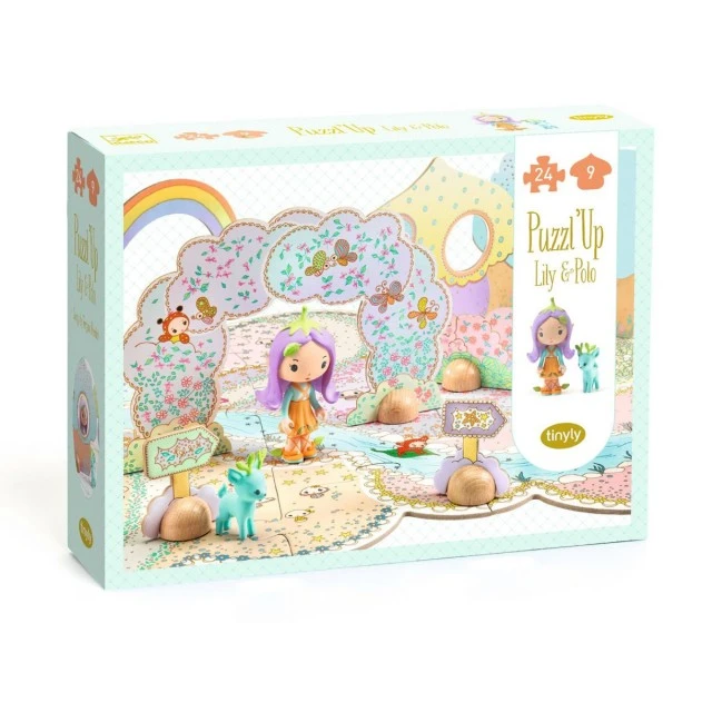 Miniature puzzle Lily from the Tinili collection 33 pieces