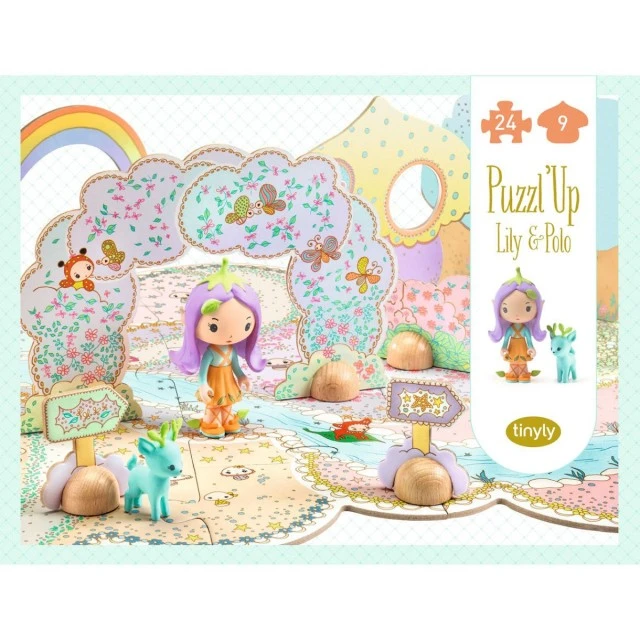 Miniature puzzle Lily from the Tinili collection 33 pieces