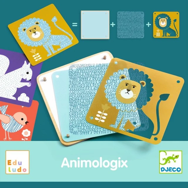 Educational game of building images