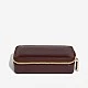 Travel Jewelry Box Lacquer Color Dark Red