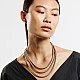 Steel Chapelet Short Necklace
