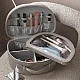 Cosmetic bag varnish Color beige