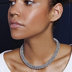 Колие N1 40см Цвят стомана