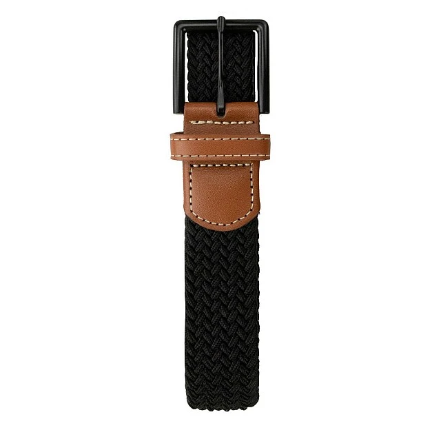 Braided belt Color black