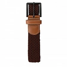 Braided belt Color brown
