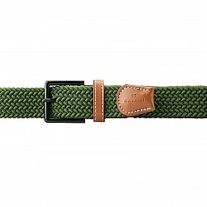 Knitted belt Color green