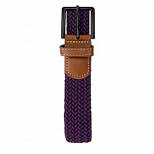 Knitted belt Color blue/red