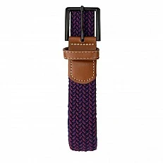 Knitted belt Color blue/red