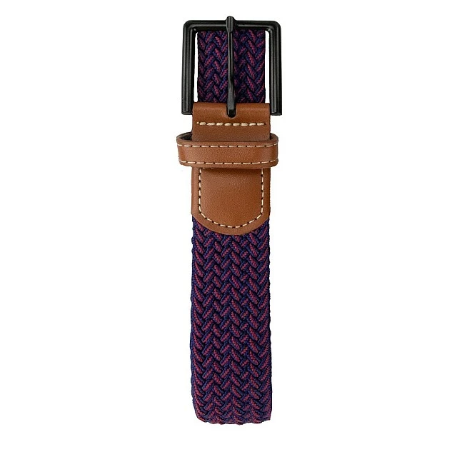 Knitted belt Color blue/red
