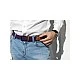 Knitted belt Color blue/red