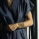 Гривна Sel and Poivre цвят стомана и злато Размер 19см