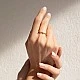 Пръстен Guspira сребро със златно покритие размер 14