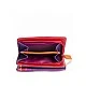 Wallet Medium Sangria color