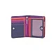 Wallet Medium Sangria color