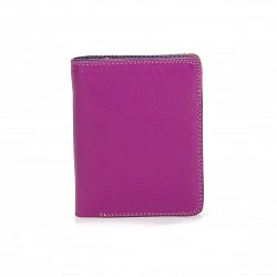 Wallet Medium Sangria color