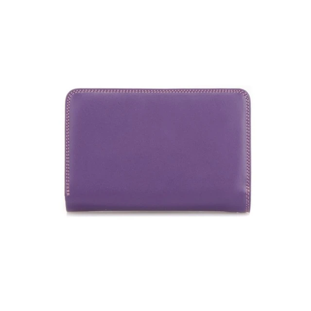 Medium Tri Fold Wallet Sangria color