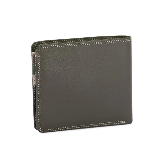 Мъжки портфейл с RFID защита и джоб за монети Цвят орхидея