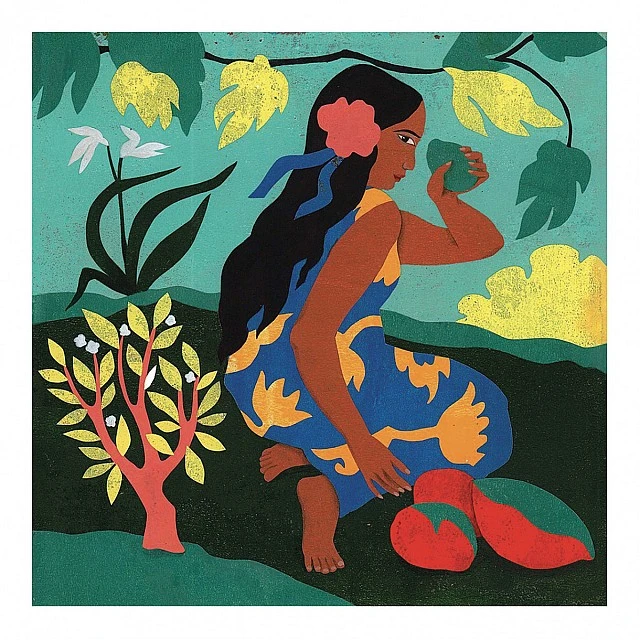 Нарисувай с акварел Paul Gauguin