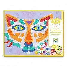 Set draw animals with a pad