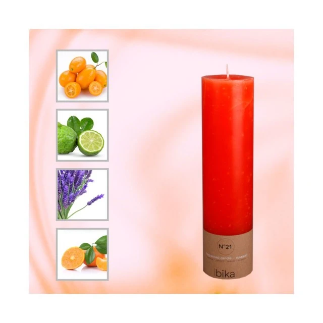 Kumquat scented candle