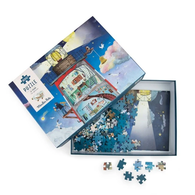 Glowing lighthouse puzzle 500 pieces