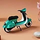 3d модел за сглобяване винтидж скутер Цвят тюркоаз