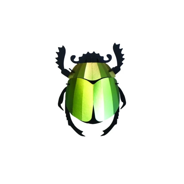 3d model for assembly scarab Color green