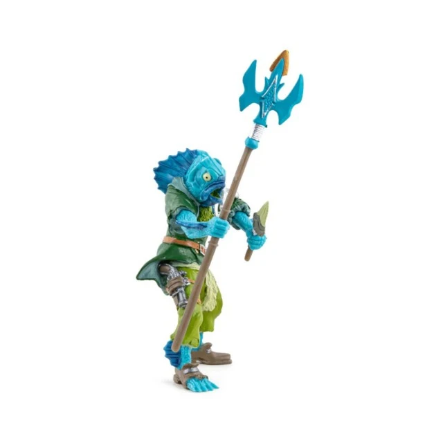 Mutant fish pirate figurine