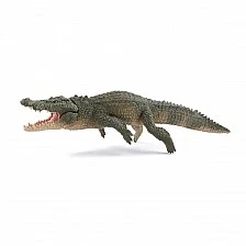 Saltwater crocodile figurine