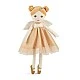 Soft doll golden fairy Melusine