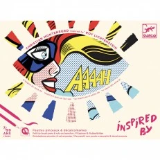 Draw with felt-tip pens Roy Lichtenstein